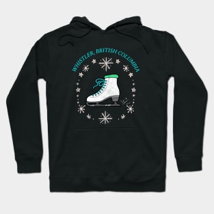 Whistler, British Columbia Ice Skating Hoodie